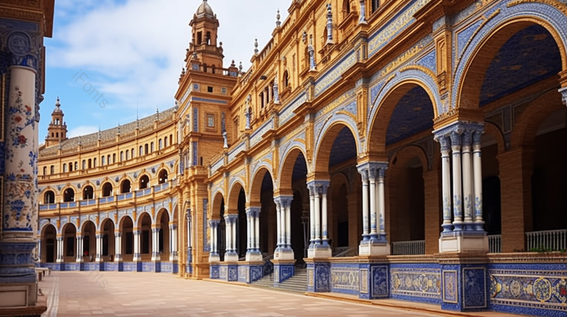 西班牙皇家大教欧洲文化摄影图,高清,摄影图,摄影图片,图片大全,摄影图免费下载